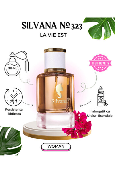 Silvana Γυναικείο Άρωμα 323 EDP 50ml – Γλυκό Γκουρμάν, Υψηλής Διάρκειας, Μπεσ...