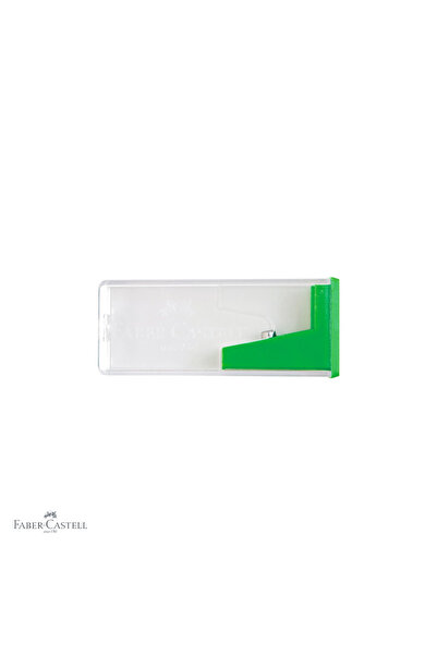 Faber Castell Ascuțitoare de creioane din plastic cu recipient transparent, F...