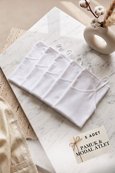 Loule Γυναικεία βαμβακερά & μοντάλ εσώρουχα με 5 λουράκια – Αντιιδρωτική μαλα...