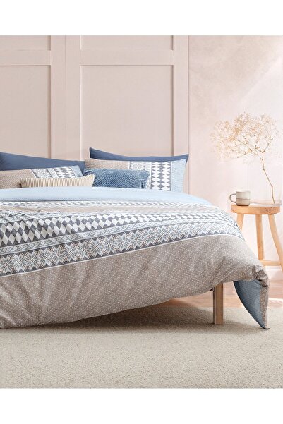 Madame Coco Benoit Einzelbett 100% Baumwolle Ranforce Bedrucktes Bettbezug-Se...