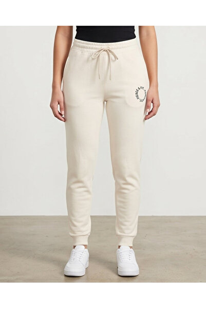 REDTAG Women Ivory Printed Active Joggers