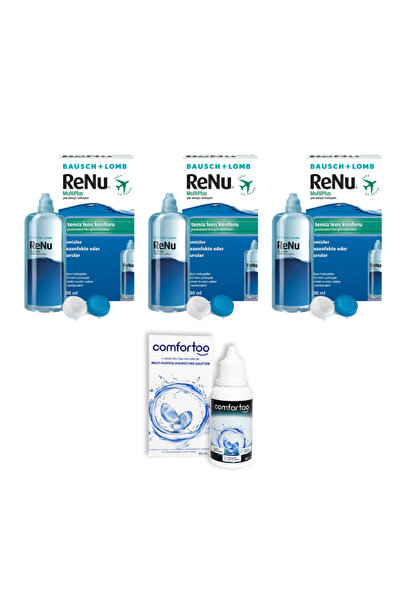 Bausch & Lomb Renu 100 ml 3x + Comfortoo 60 ml Lens Solüsyonu Avantajlı Set