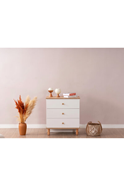 VOW HOME LIVING BOHEM BEYAZ ŞİFONYER