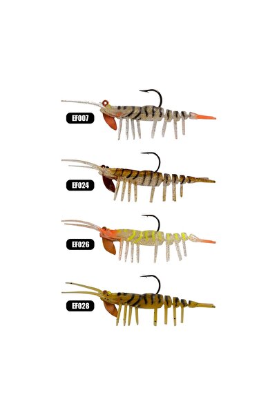 EFFE Sasi Caridina HG07 7.6cm 6.5gr Silikon Karides