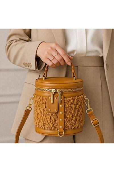 mothers dream Elegant bucket style top handle bag for women