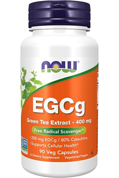 Now Foods مكملات غذائية، مستخلص الشاي الأخضر EGCg بتركيز 400 ملغ، مزيل للجذور...