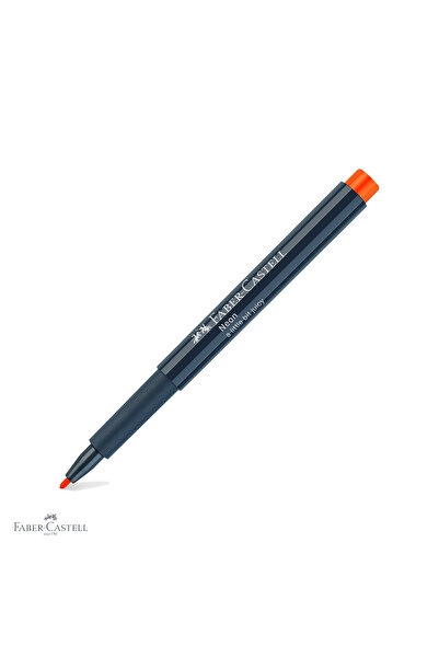 Faber Castell Marker creativ Faber-Castell, portocaliu neon, vârf de 1,5 mm, ...