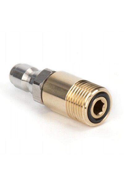 Rosfix Adaptor Cuplaj Rapid 1/4 INOX la M18x1.5 Tată – Alamă |   250 Bar