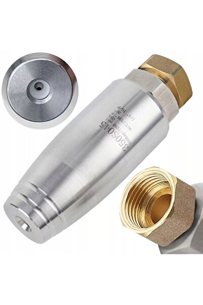 Rosfix Duză Turbo 045 M18 – INOX |   350 Bar |   Compatibil cu Kärcher HD