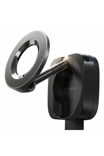 LISEN Suport telefon YL0224110001, magnetic, pliabil, rotire 360°, negru