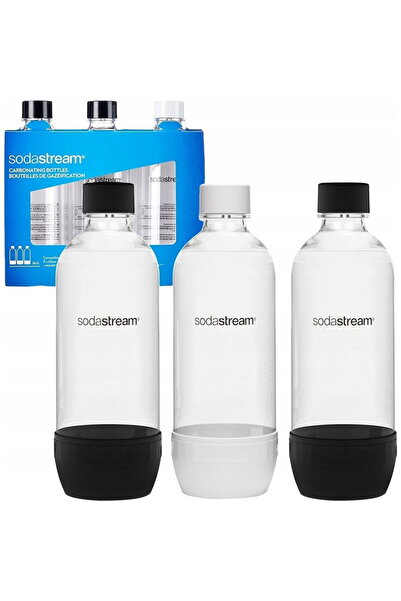sodastream Sticlă PET Universală (3 sticle, 1L, negru) (2260525)