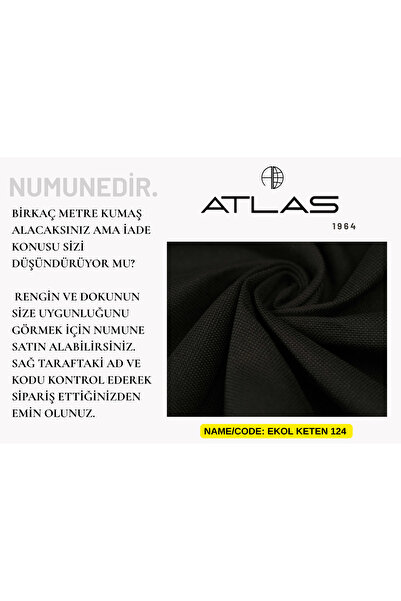 Atlas Kumaş Ekol Keten Serisi Kumaş Numunesi