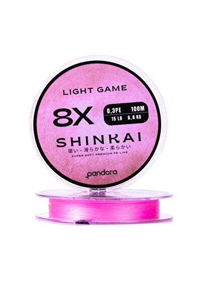PANDORA BALIKÇILIK Pandora Shinkai Light Game İp Misina 0.3 PE 100MT