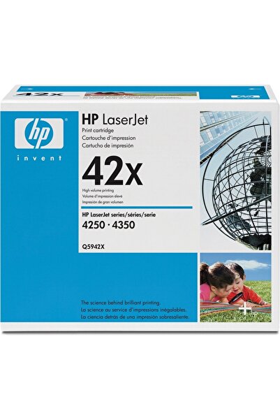 HP Toner Original Q5942X (42 X) Toner Negru
