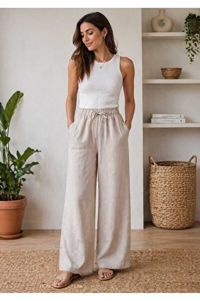 MARIQUITA KETEN PANTOLON