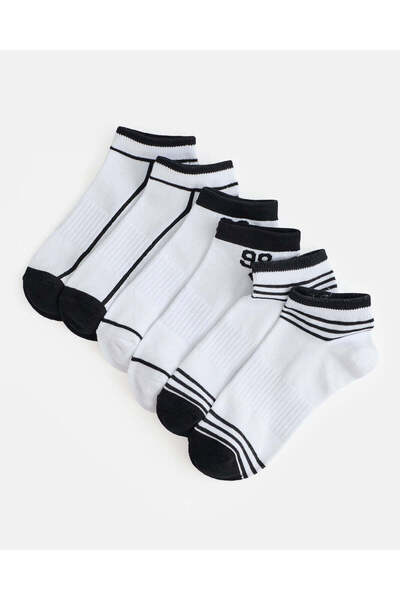 REDTAG Senior Boys Assorted 3 Pairs Ankle Length Socks