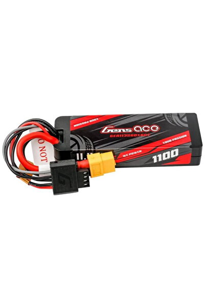 GENS ACE G-Tech 1100mAh 11.1V 3S1P 60C GRP-76 Pachet de baterii Lipo cu carca...