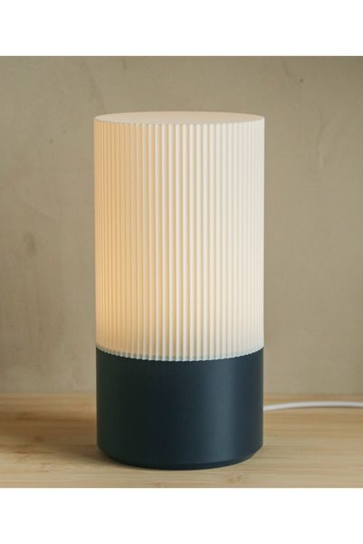 The Shogun Nordiva Glow Green Decorative Table Lamp Black for Bedroom