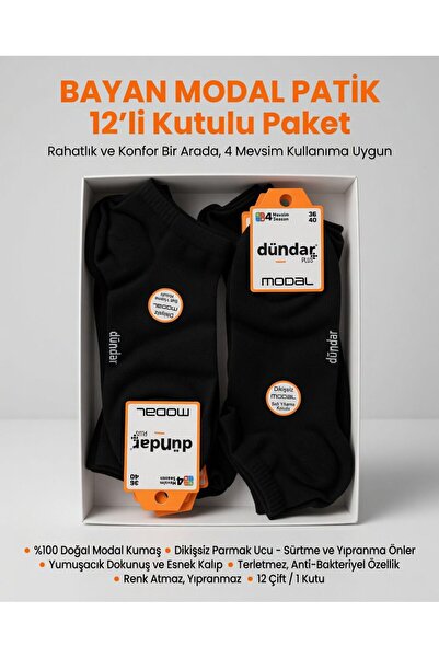 Modal Patik 12 Li Siyah