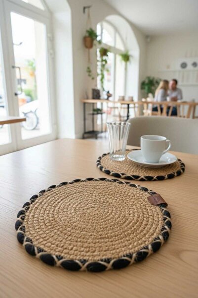 home inn Σετ 2 τεμαχίων πλεκτών μοντέλων για παρουσίαση καφέ 23 εκ. – Χειροπο...