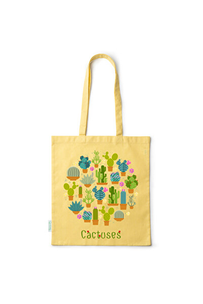 Intelli ®   Οικολογική βαμβακερή τσάντα αγορών με μακριά χερούλια, Συλλογή Λο...