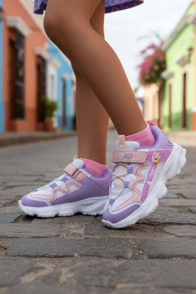 benitto kids Pantofi sport cu velcro pentru fete BNT224