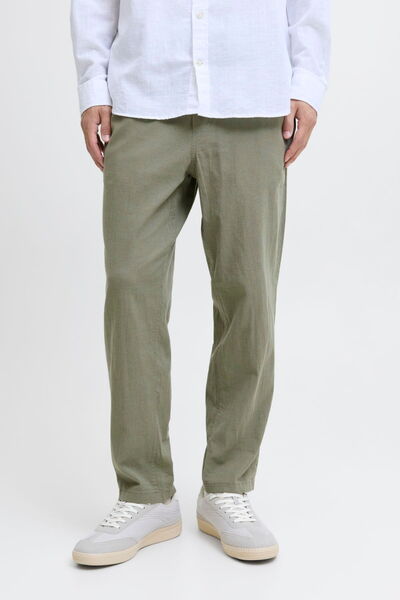 Jack & Jones Ανδρικό λινό παντελόνι chino - Ace