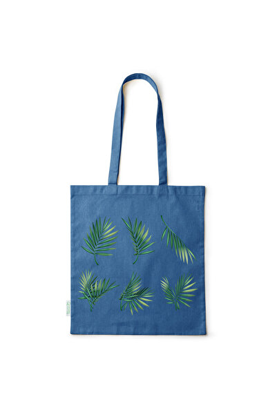 Intelli ® Sacosa bumbac -friendly pentru cumparaturi cu manere lungi, Tropica...