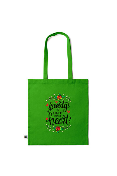 Intelli ®   Οικολογική βαμβακερή τσάντα αγορών με μακριά χερούλια, Ομορφιά, 3...