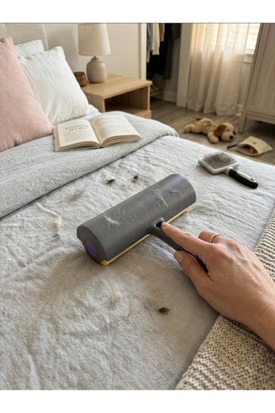 MyClean XXL 60 Sheet Anthracite Lint Collector Roller – Practical Lint Collector with Cover