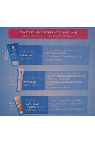 La Roche Posay Yeni Effaclar Tanışma Kiti