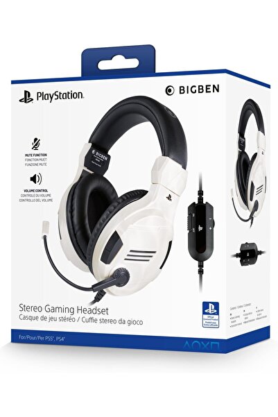 Bigben Playstation 4 HW Stereo Gaming Headset v3 (White)
