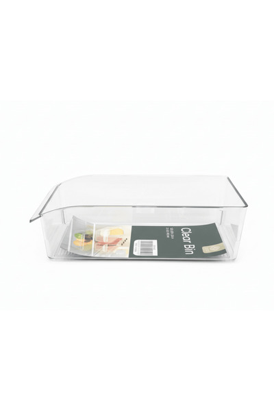 AKDC Plastic Storage Box 37 cmX 20 cmX 11.2 cm-Transparent
