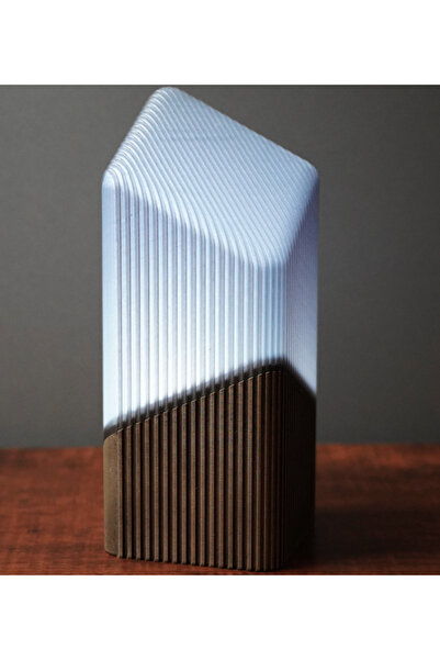 The Shogun Prisma Edge Modern Decorative Table Lamp Geometric Lampshade Design