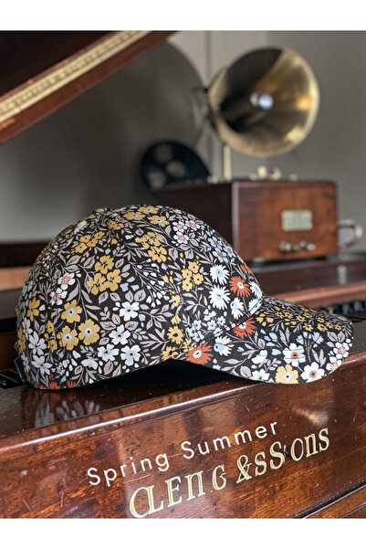Shopiolog Καλοκαιρινό γυναικείο υφασμάτινο καπέλο μπέιζμπολ με φλοράλ σχέδιο,...