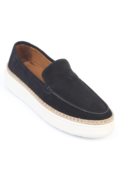 Capone Outfitters Sergen Γνήσιο Δερμάτινο Σουέντ Ανδρικά Παπούτσια Loafer με ...