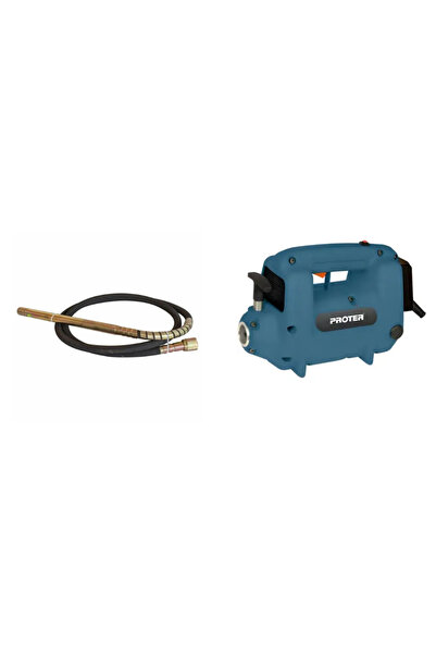Proter Pr 5300 Hf Elektrikli 3 Hp Beton Vibratörü+Proter Pr 1445 Vibratör Hor...