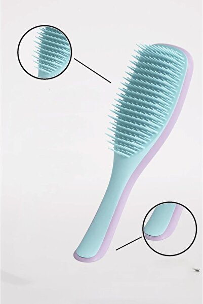 BSR SHOWROOM Νέας γενιάς χτένα μαλλιών, χτένα για αποτρίχωση, βούρτσα, με μύτ...