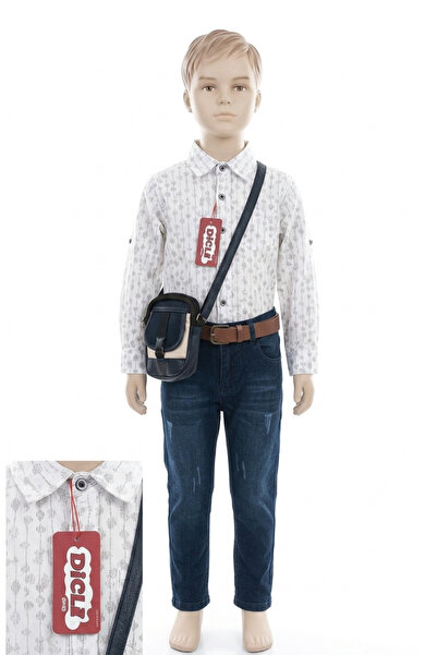 gülerçocuk Boy's Shirt and Jeans Set