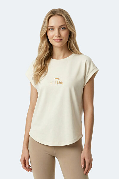 Slazenger KAPA Γυναικείο Εκρού Μπλουζάκι