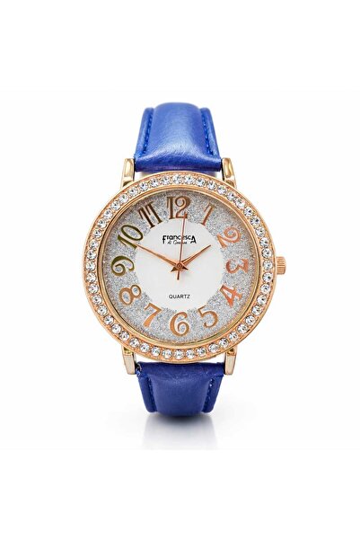 Francesca di Geneva Γυναικείο ρολόι, κομψό, Φρανσέκα ντι Ζ'ενεύα, Μπλε