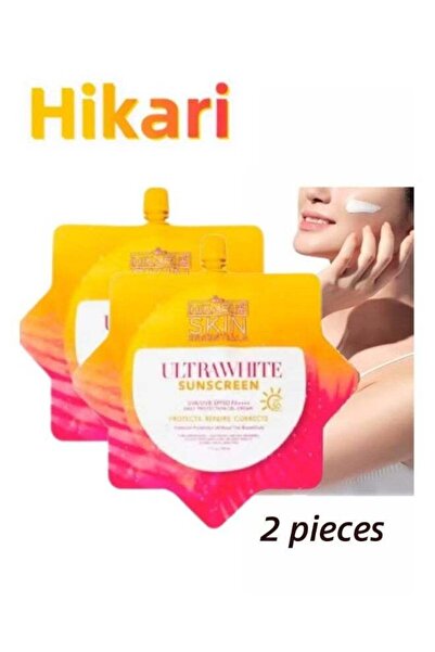 Hikari كريم واقي من الشمس سكين إسينشالز ألترا وايت - تفتيح البشرة وحماية من ا...