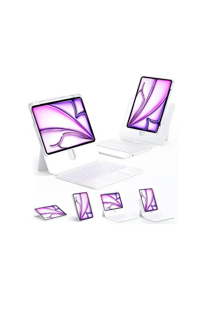TOKQI iPad A16/10.9 10 Nesil Uyumlu 360 Dönebilen Standlı Darbe Korumalı Blue...