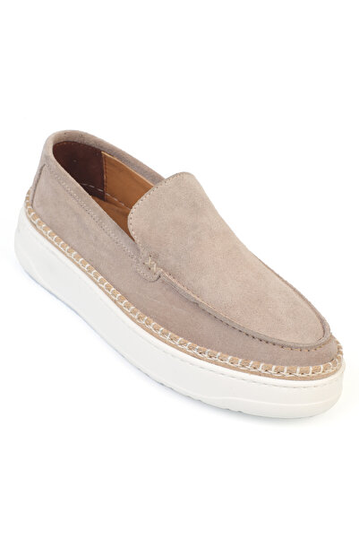 Capone Outfitters Sergen Γνήσιο Δερμάτινο Σουέντ Ανδρικά Παπούτσια Loafer με ...