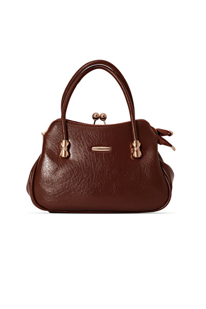 Lal Shoes & Bags حقيبة يد نسائية صغيرة الحجم بثلاثة أقسام وتفاصيل ذهبية 2900 ...
