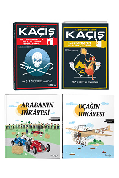Tonguç Yayınları Kaçış Kleopatra'nın Yardım Çağrısı-Sea Shepherd'la Bir Kurta...