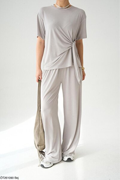 Lupies Women's Blouse-Pants Original Modal Fabric Equivalent Set