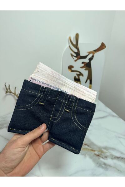 ARTLİFE Ειδικά Σχεδιασμένο Unisex Πορτοφόλι σε Μορφή Τζιν Παντελονιού - Πορτο...