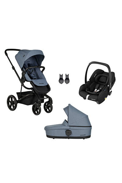 Easywalker Harvey3 Bebek Arabası Üçlü Set Steel Blue