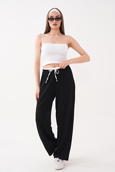 ŞİMAL Women's Double Belted Single Bottom Tracksuit 260440 -